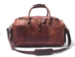 Leather Duffle Bag - Image 3